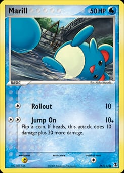 Delta Species Marill #76 card