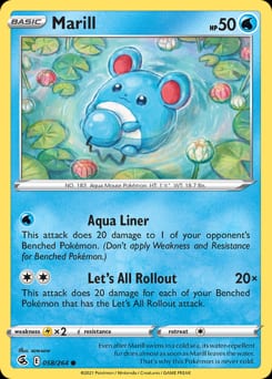 Fusion Strike Marill #58 card