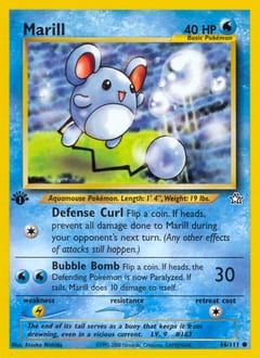 Neo Genesis Marill #66 card