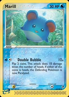Sandstorm Marill #68 card