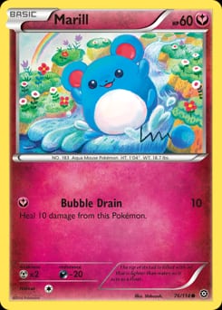 Steam Siege Marill #76 card