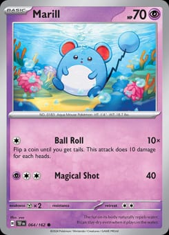 2024 Temporal Forces Marill #64 card