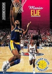 1992-93 SkyBox Base Set Mario Elie #77 card