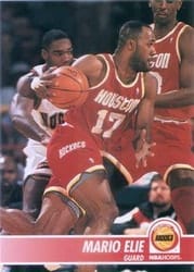 1994-95 Hoops Base Set Mario Elie #74 card