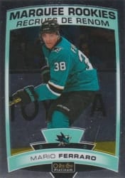 2019-20 O-Pee-Chee Platinum Base Set Mario Ferraro #154 card