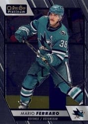 2023-24 O-Pee-Chee Platinum Base Set Mario Ferraro #78 card
