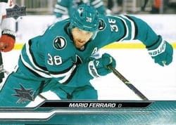 2023-24 Upper Deck Base Set Mario Ferraro #396 card