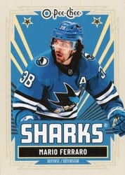 2025-26 O-Pee-Chee Base Retro Mario Ferraro #144 card