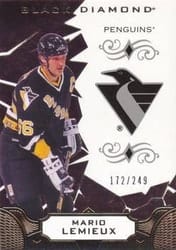 2018-19 Upper Deck Black Diamond Base Set Mario Lemieux #BDB-ML card