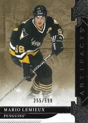 2019-20 Upper Deck Artifacts Base Set Mario Lemieux #156 card