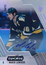 2020-21 Upper Deck Synergy Base Set Mario Lemieux #70 card