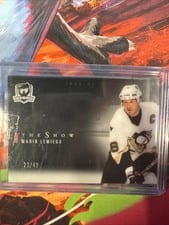 2021-22 Upper Deck The Cup The Show Black Parallel Mario Lemieux #SB-12