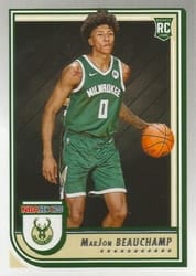 2022-23 Hoops Base Set MarJon Beauchamp #254 card