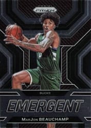 2022-23 Panini Prizm Emergent MarJon Beauchamp #3 card