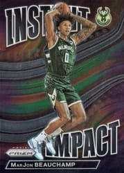 2022-23 Panini Prizm Instant Impact MarJon Beauchamp #23 card