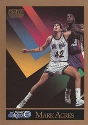 1990-91 SkyBox Base Set Mark Acres #198 card
