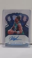 2018 Panini Crown Royale Crown Autographs Mark Aguirre #CA-MAG card