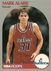 1990-91 Hoops Base Set Mark Alarie #295 card