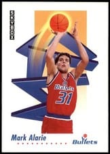 1991-92 SkyBox Base Set Mark Alarie #287 card