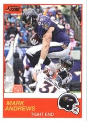 2019 Score Base Set Mark Andrews #91 card