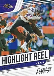 2020 Panini Prestige Highlight Reel Mark Andrews #HR-MA card