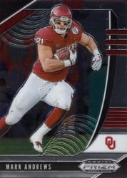 2020 Panini Prizm Draft Picks Base Set Mark Andrews #66 card