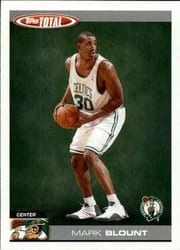 2004-05 Topps Total Base Set Mark Blount #29 card