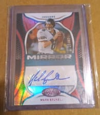 2022 Panini Certified Mirror Signatures Mark Brunell #MS-MB card