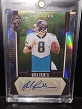 2023 Panini Legacy Legacy Patch Autographs Silver Mark Brunell #LPA-MB card