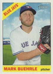2015 Topps Heritage Base Set Mark Buehrle #71 card