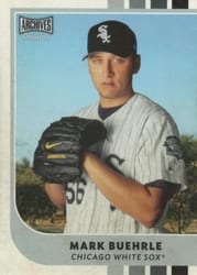 2021 Topps Archives Snapshots Base Set Mark Buehrle #36 card