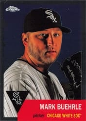 2022 Topps Chrome Platinum Anniversary Base Set Mark Buehrle #493 card