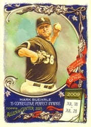 2023 Topps Allen & Ginter Spotless Spans Mark Buehrle #SS-23 card