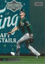 2021 Stadium Club Chrome Base Set Mark Canha #5 card