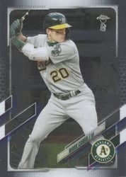 2021 Topps Chrome Ben Baller Edition Base Set Mark Canha #37 card
