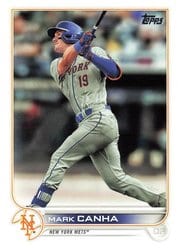 2022 Topps Base Set Mark Canha #570 card