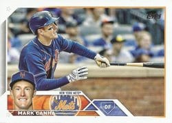 2023 Topps Base Set Mark Canha #329 card