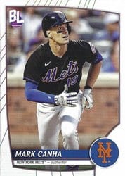 2023 Topps Big League Base Set Mark Canha #186 card