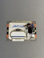 2024 Topps Tier One Autographed Jumbo Relics Mark Canha #AT1JR-MC card