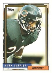 1992 Topps Base Set Mark Carrier #43 card