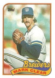 1989 Topps Base Set Mark Clear #63 card