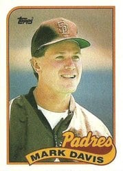 1989 Topps Base Set Mark Davis #59 card