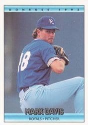 1992 Donruss Base Set Mark Davis #54 card