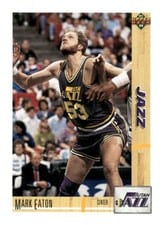 1991-92 Upper Deck Base Set Mark Eaton #116 card