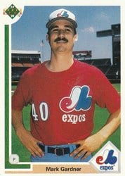 1991 Upper Deck Base Set Mark Gardner #663 card