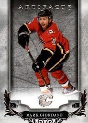 2018-19 Upper Deck Artifacts Base Set Mark Giordano #99 card