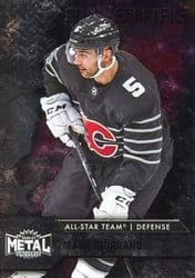 2020-21 SkyBox Metal Universe Base Set Mark Giordano #190 card