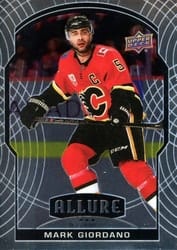 2020-21 Upper Deck Allure Base Set Mark Giordano #34 card