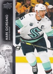 2021-22 Upper Deck Base Set Mark Giordano #401 card
