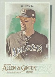 2020 Topps Allen & Ginter Base Set Mark Grace #325 card